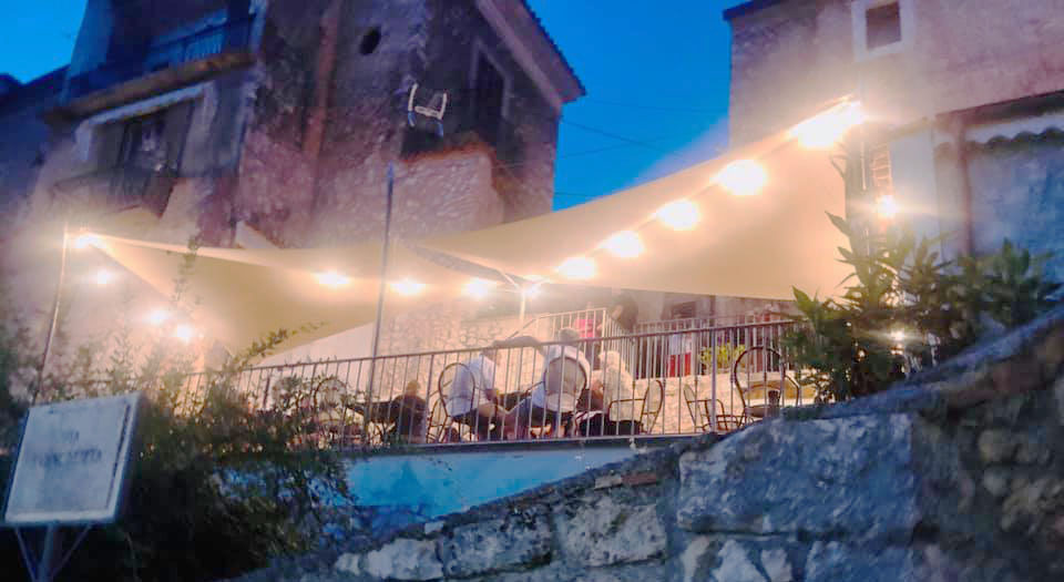 La terrazza della locanda Il Caveau La terrazza della locanda Il Caveau
